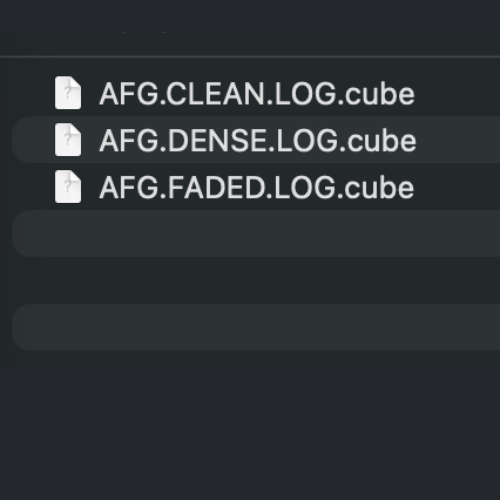 3 Film LUTs