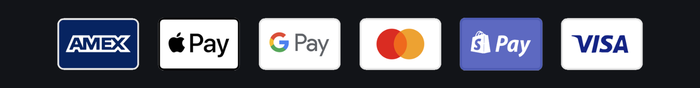 Accepted payment methods